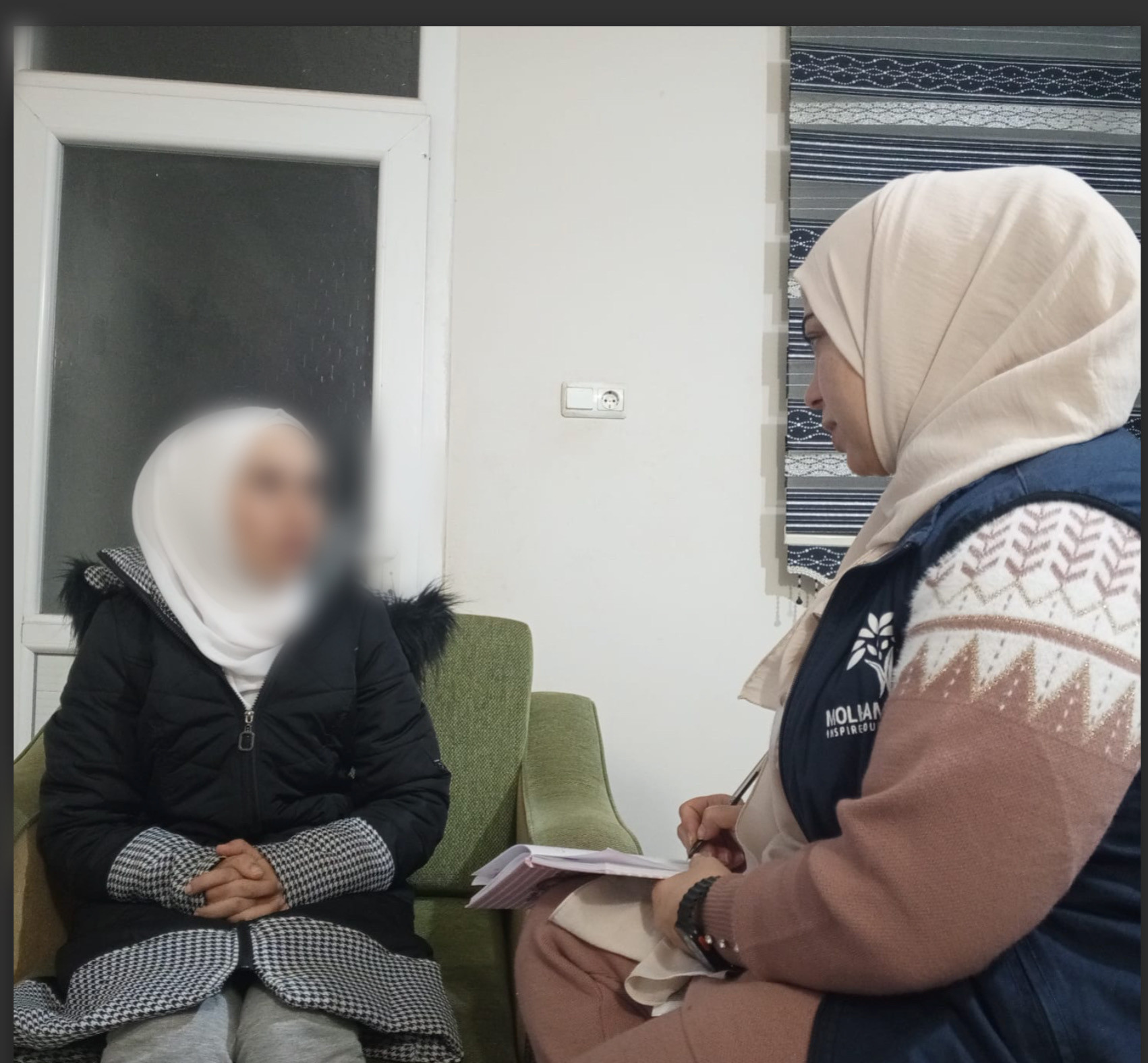 She has hepatitis and lives on her own with no one to help her.