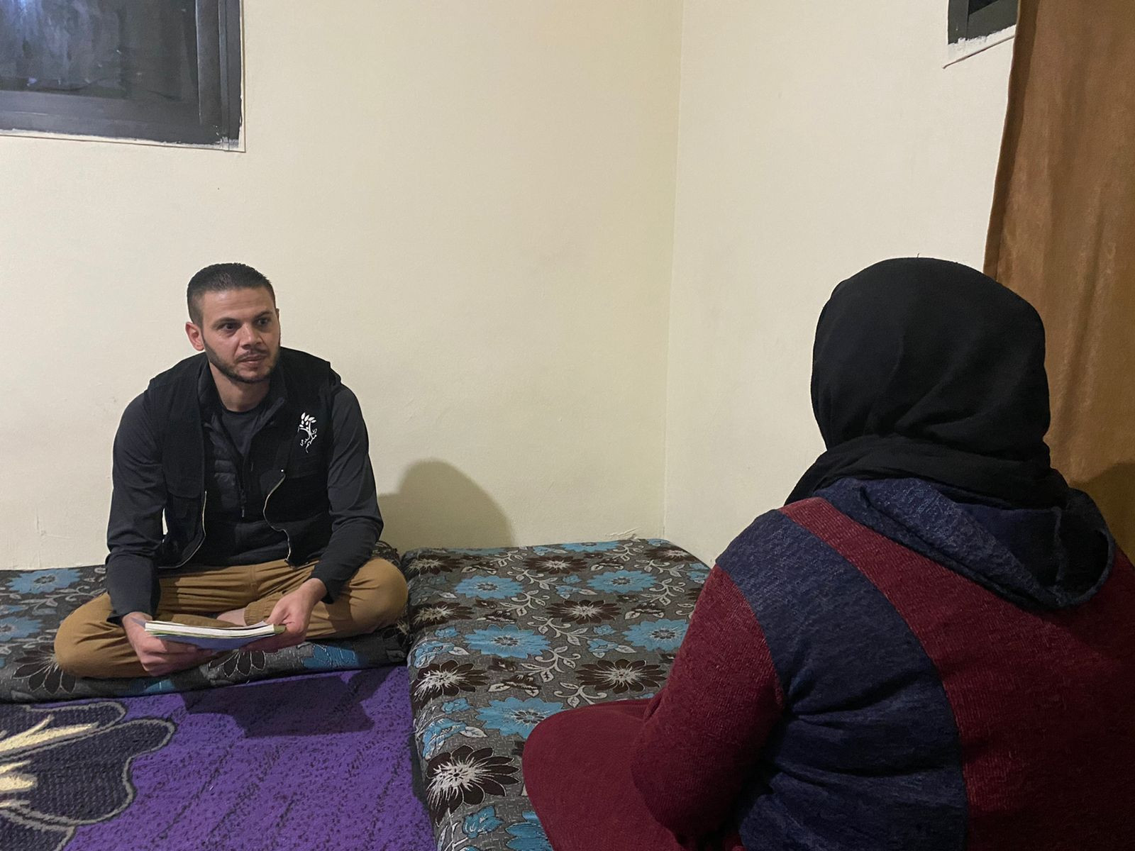 Iman is an immigrant separated from her husband. She needs help.