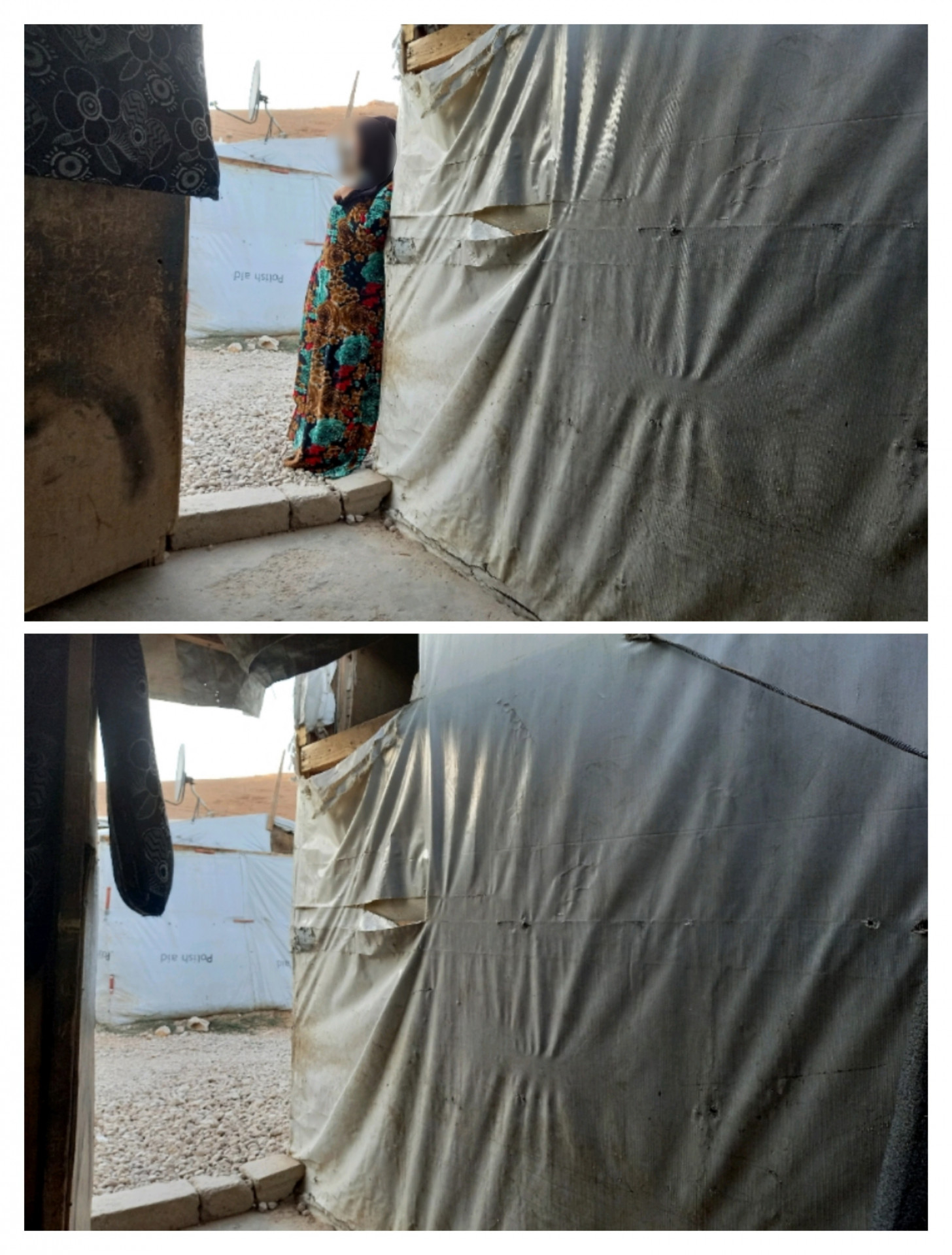 A family suffers from extreme poverty and needs your support