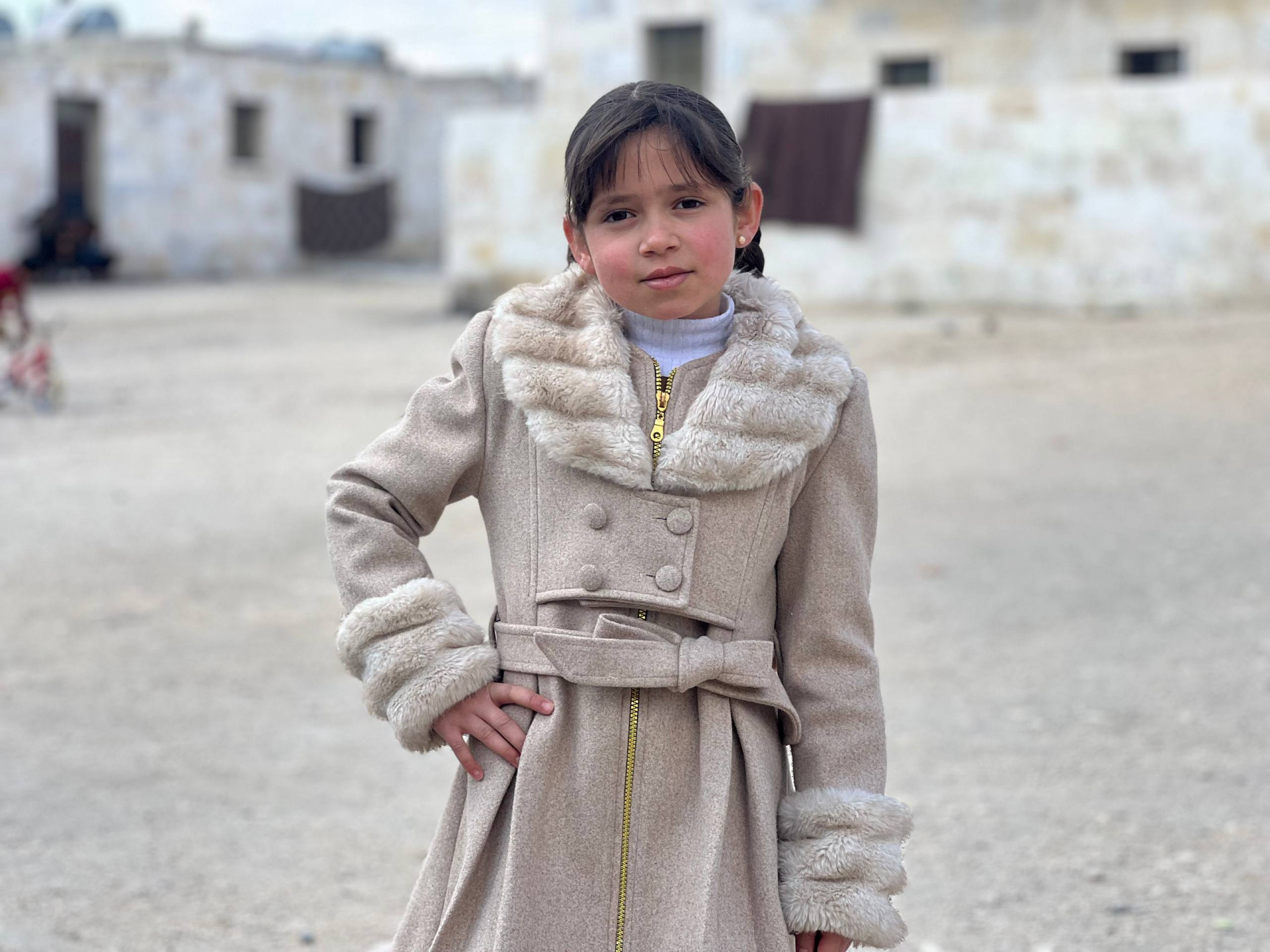 Ibtisam, orphan from rural Aleppo