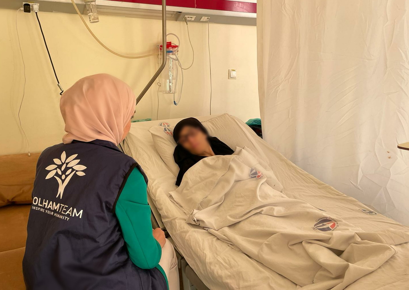 Hanaa's health condition caused a financial hardship.