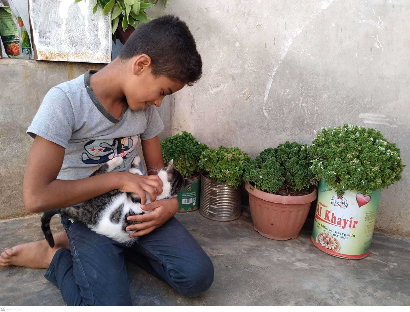 Mustafa is orphaned and needs your support