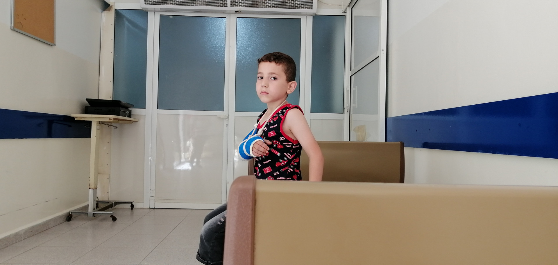 A little boy needs surgery