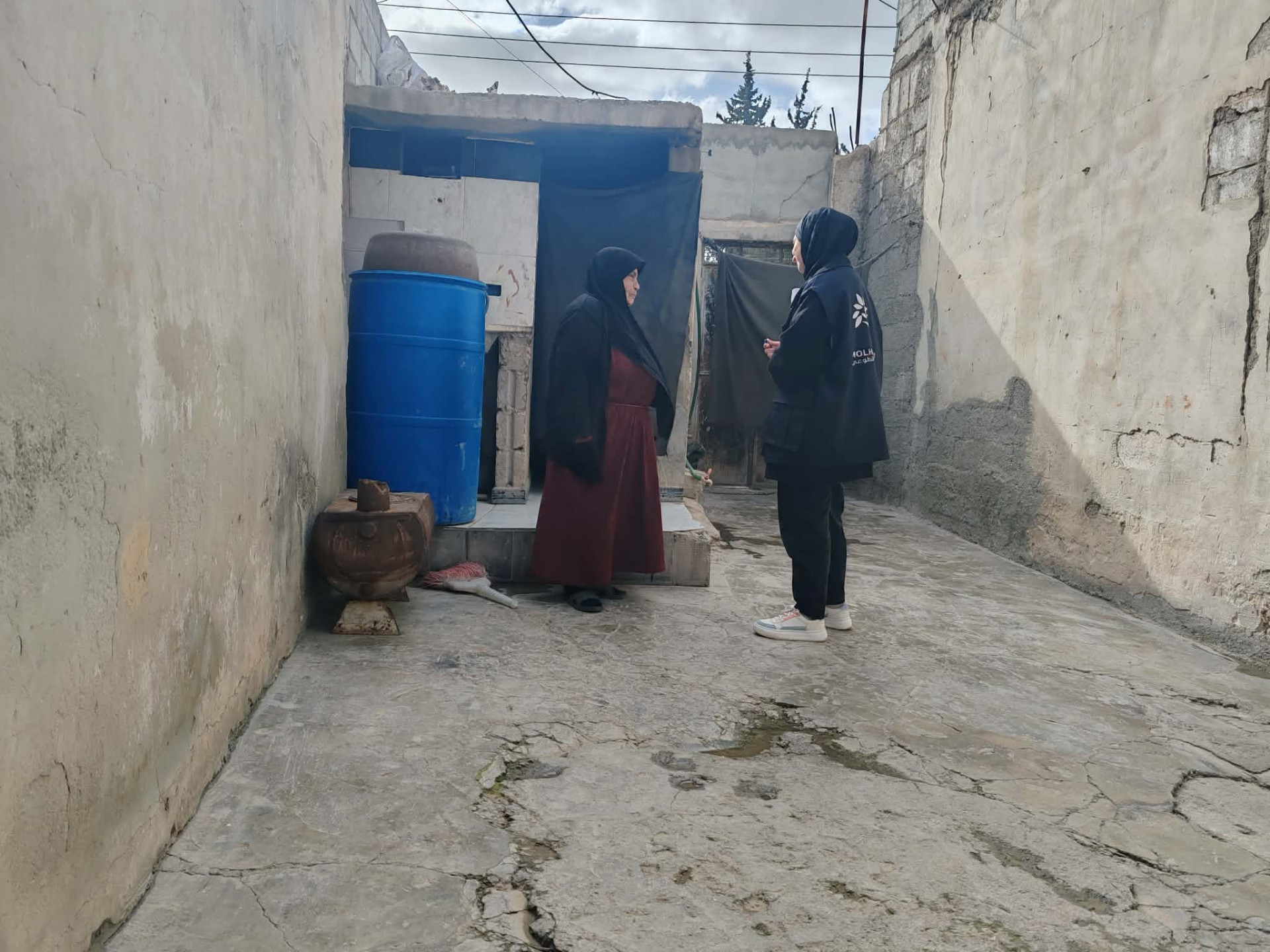 Their dream: a water tank.