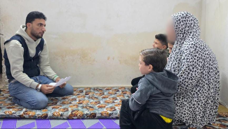 A family at risk of losing their home.