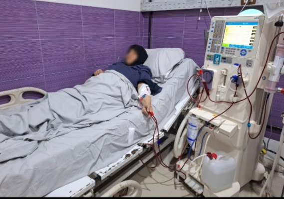 Ahed is living on dialysis!