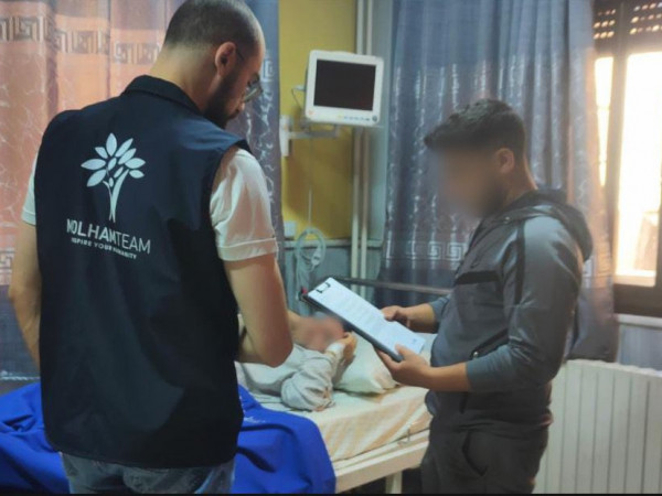 جراحةٌ عاجلة… أمله في النجاة