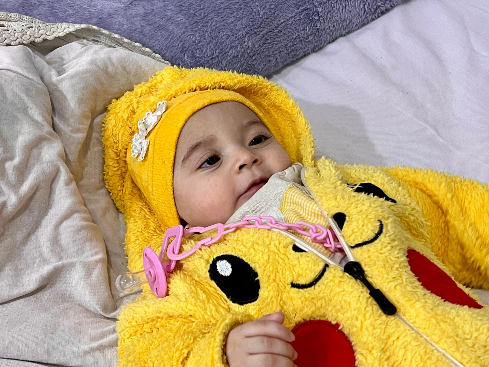 ريتاج تعاني من مرض نادر