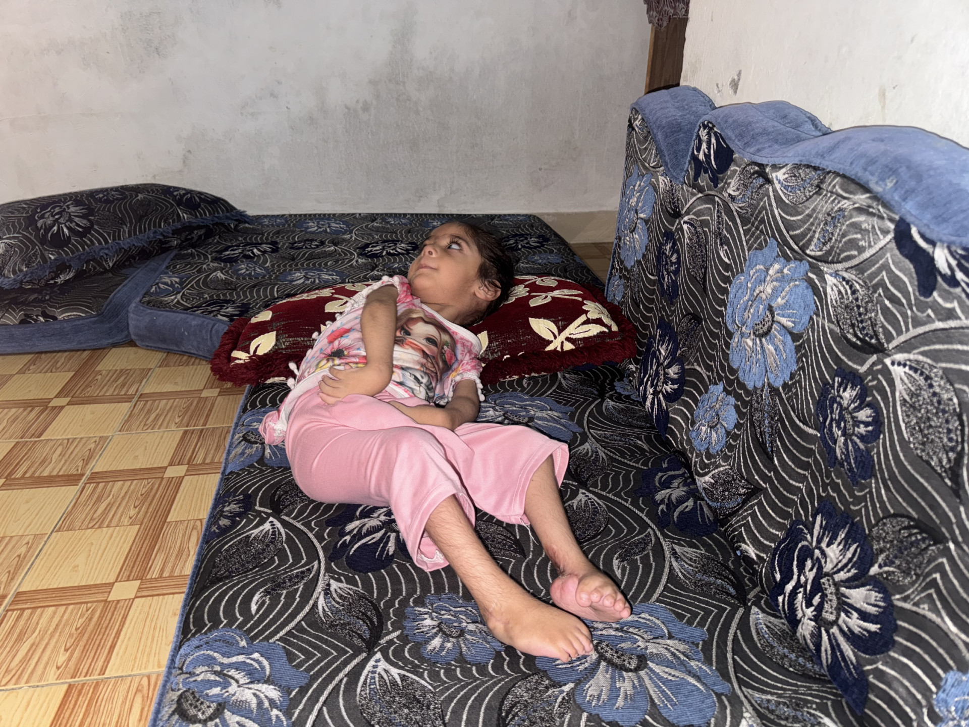 A girl born amidst hardships