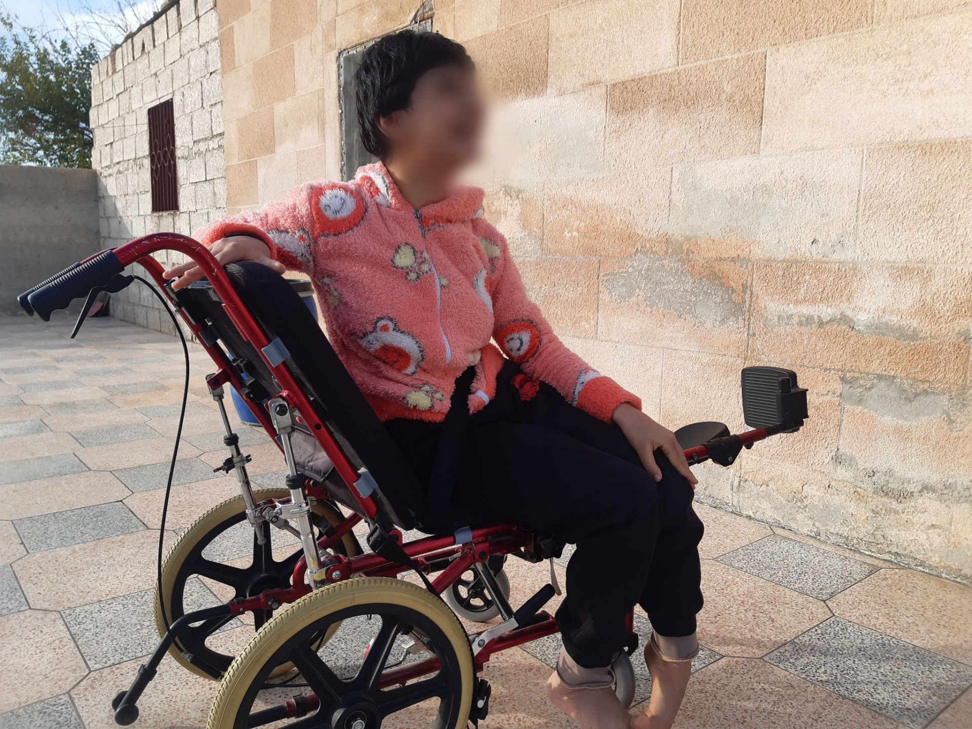 Fahad, a father of children with special needs, needs your support