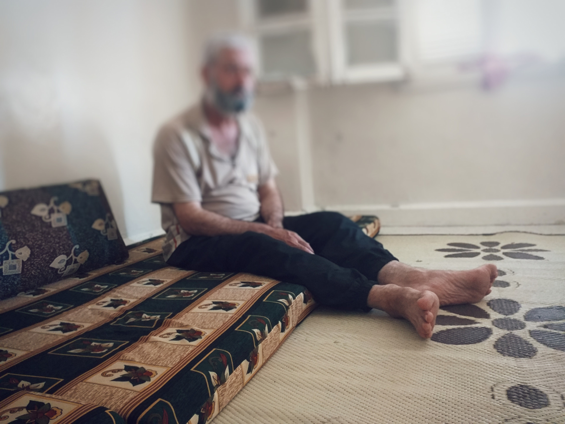 A displaced needs eye surgery