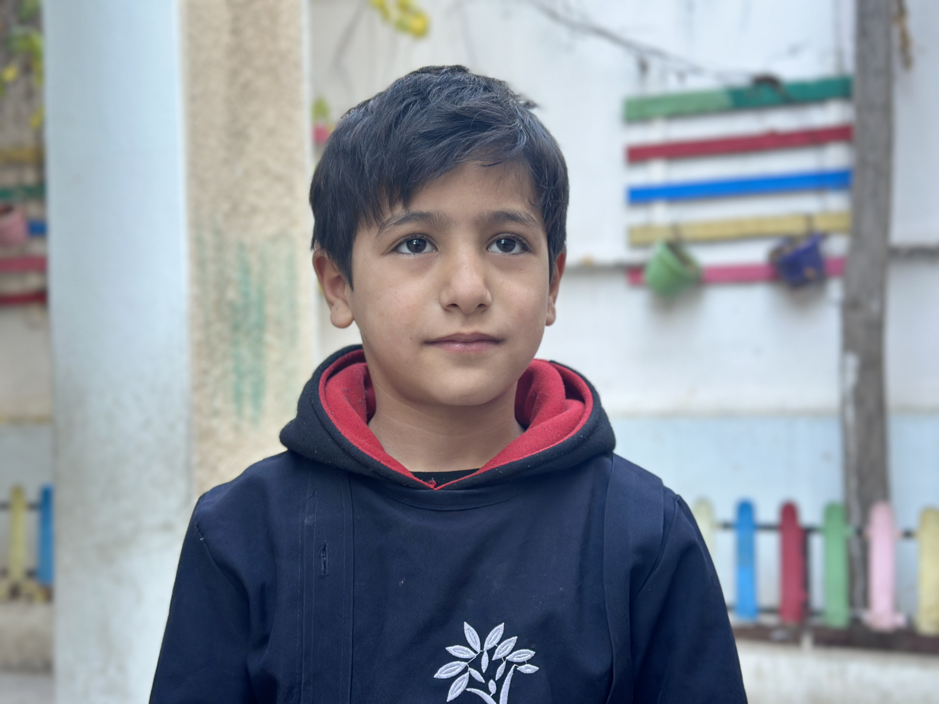 Omar dreams of becoming a doctor...be his support