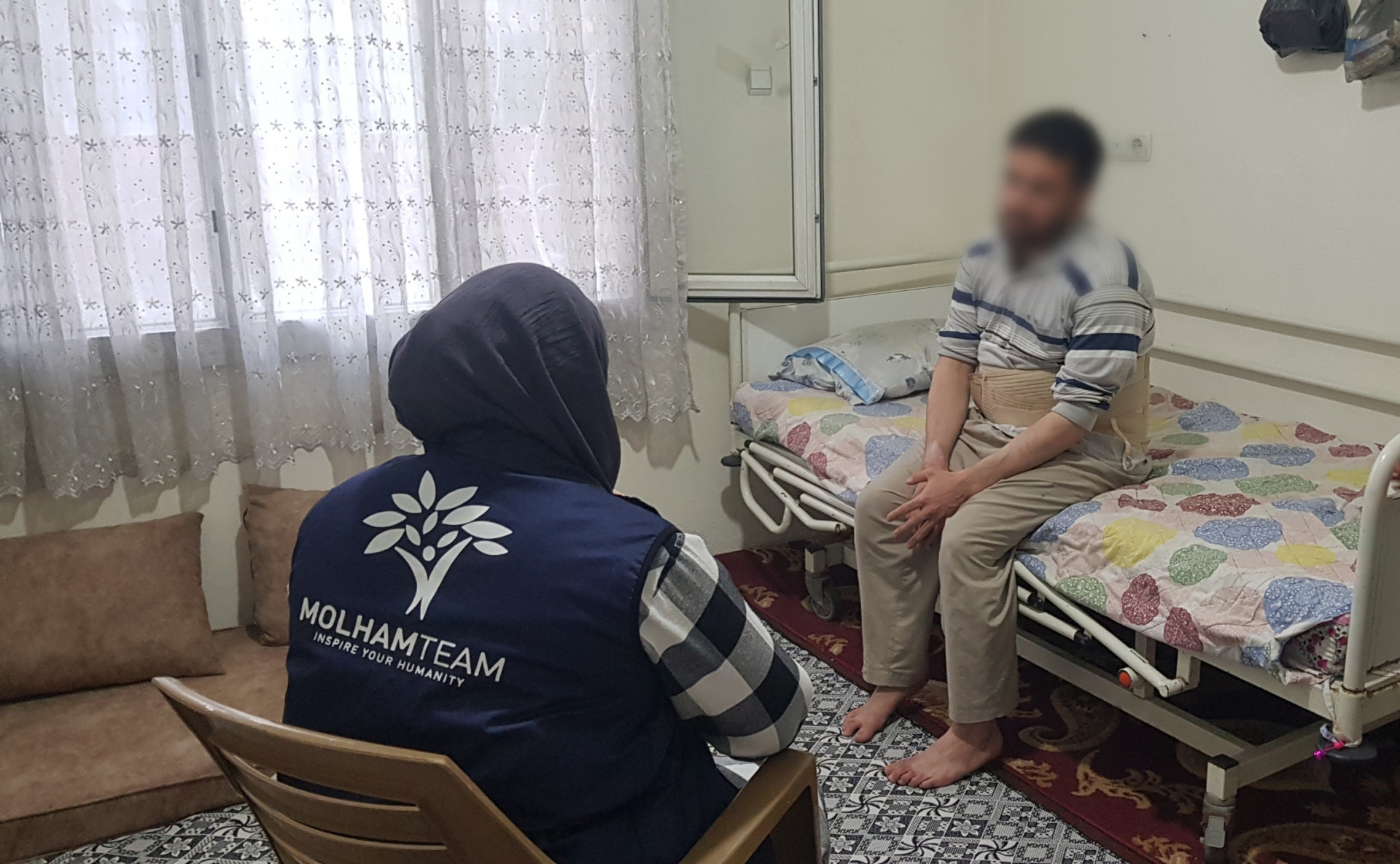 Mohammad suffers bad health and financial condition and needs your help