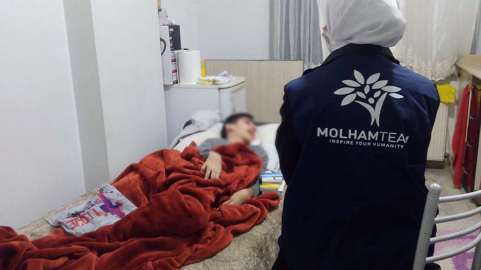 He lost the ability to talk and move due to brain tumor and needs your help to secure medical necessities