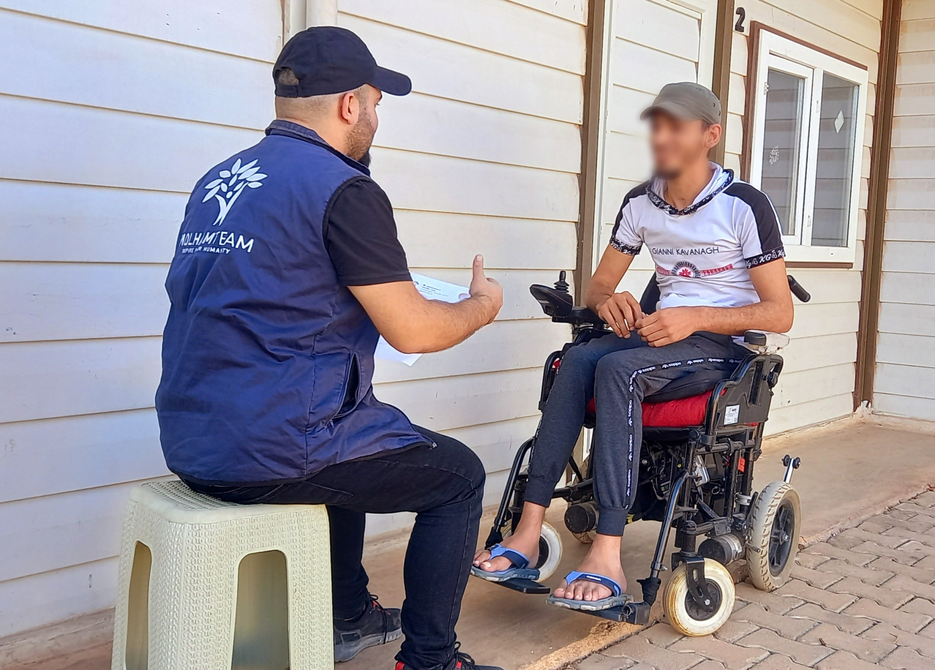 Molham Volunteering Team 13158 Ammar needs your help to secure his