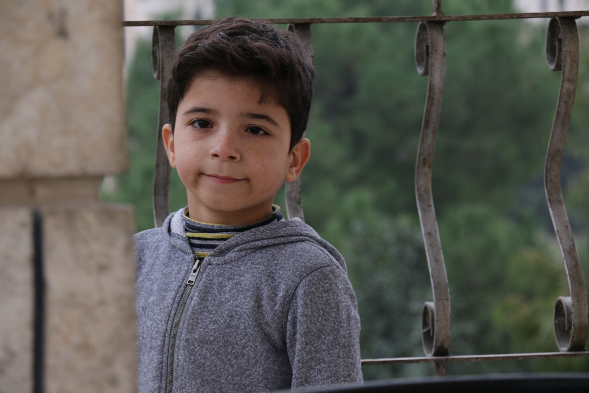 Ali is an orphan from Idlib