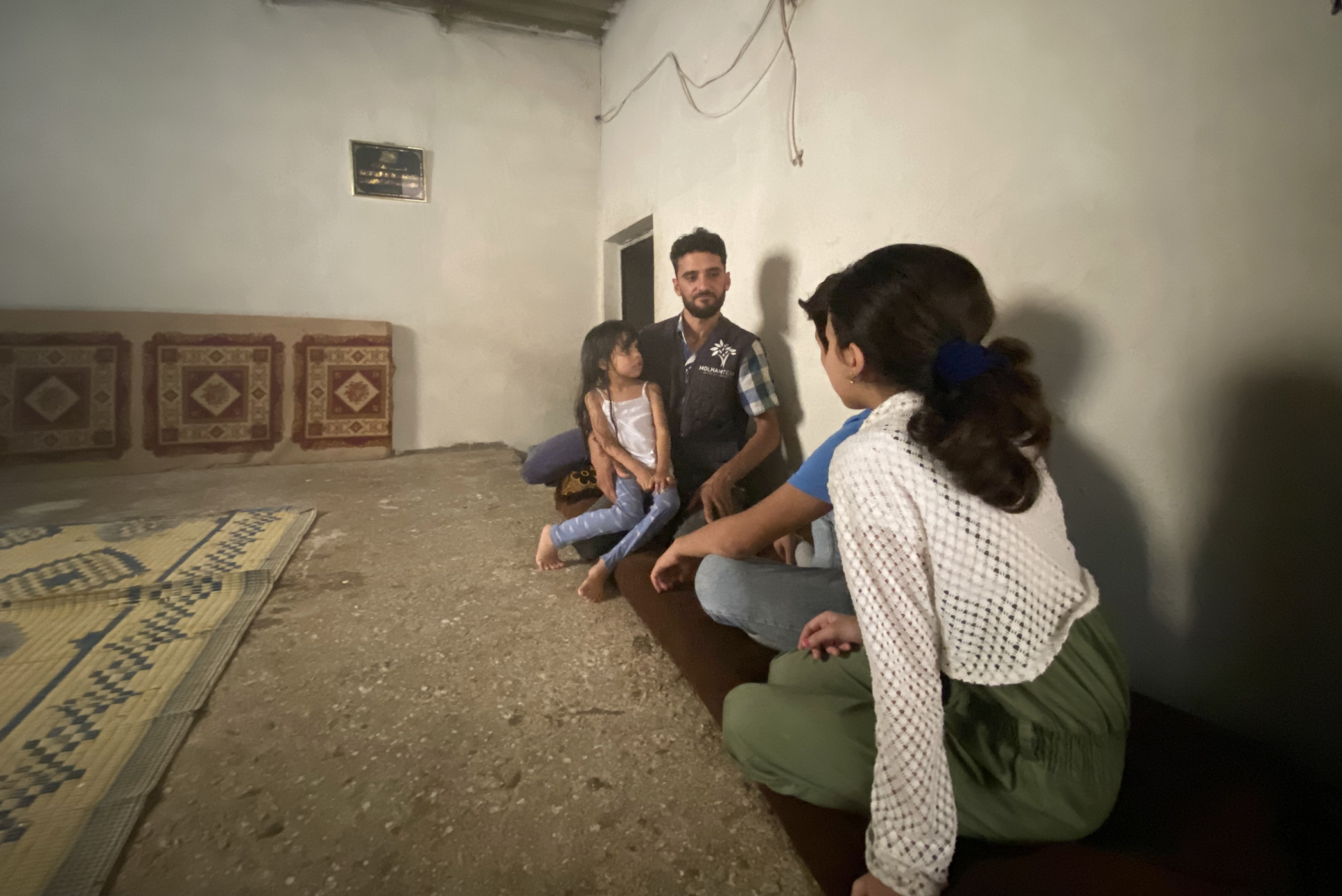 After she lost her husband, Siham remained alone with her children