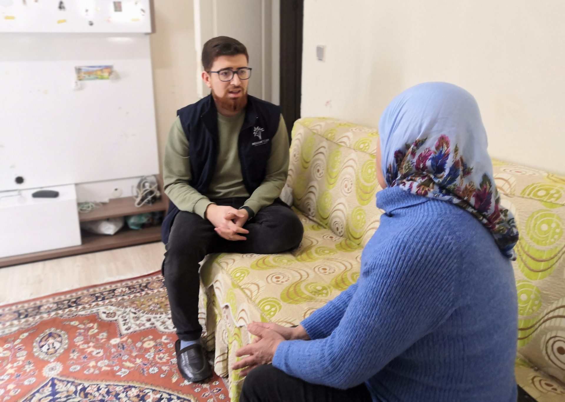 After the death of her husband, she became lonely with no children and no one to support her.