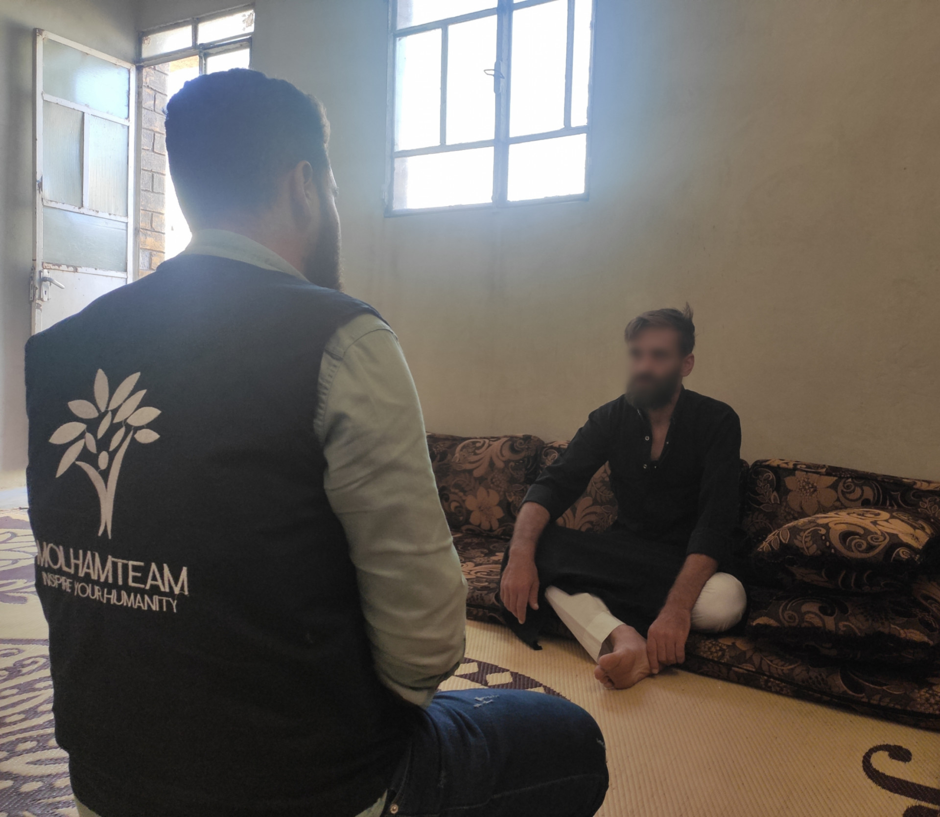 Muhammad suffered a sever injury during the bombardment