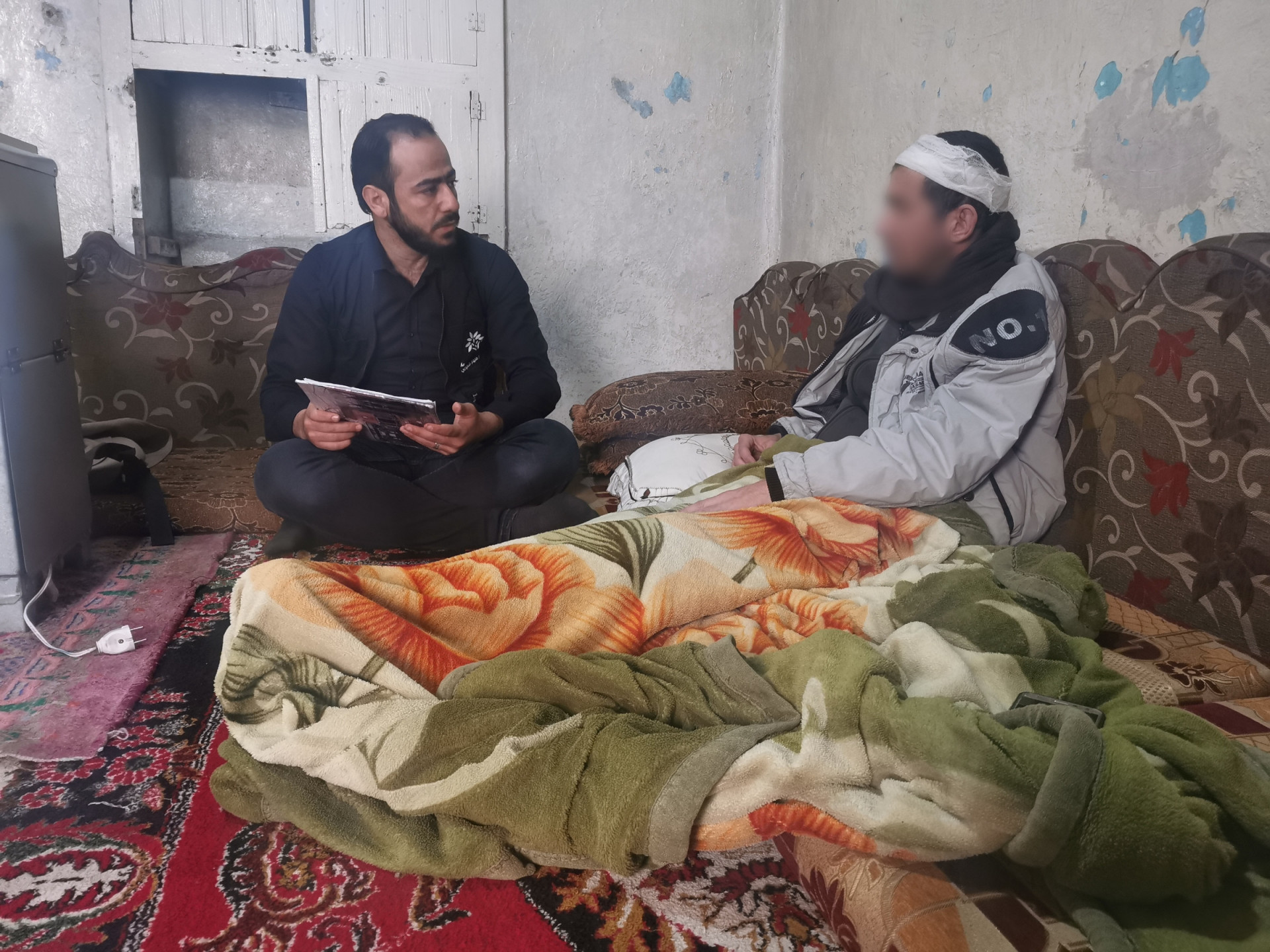 Nidal is sick and bedridden, needs your help