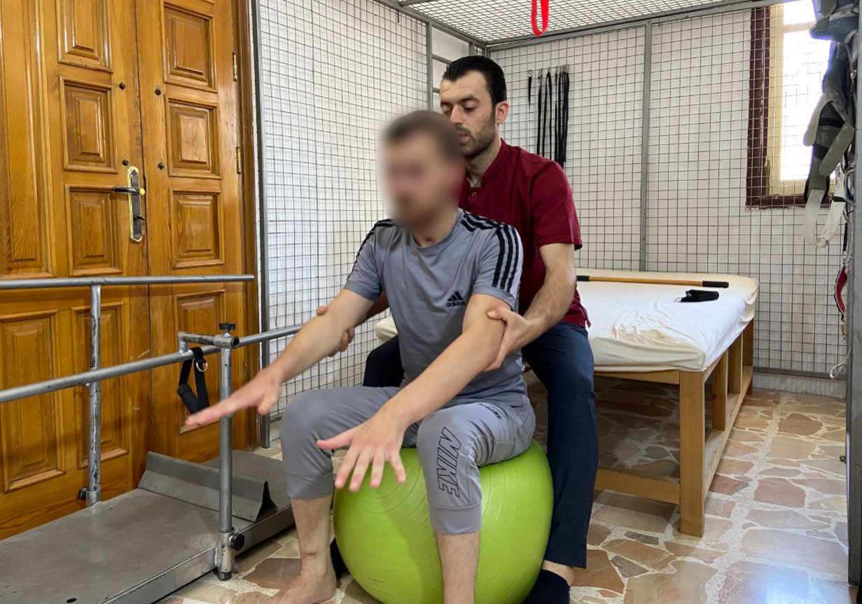 He lost his mobility and is trying to regain his strength. Help Sadiq in his medical journey