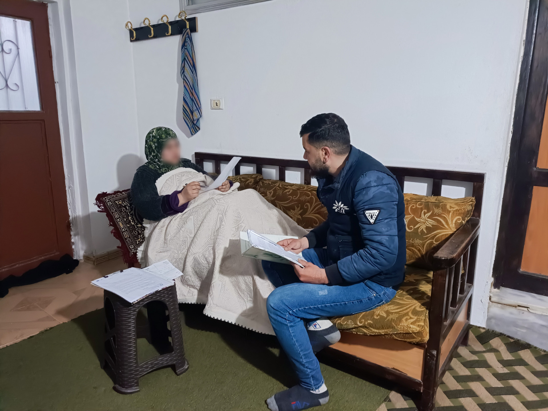 Najla suffers has recurrent cancer!