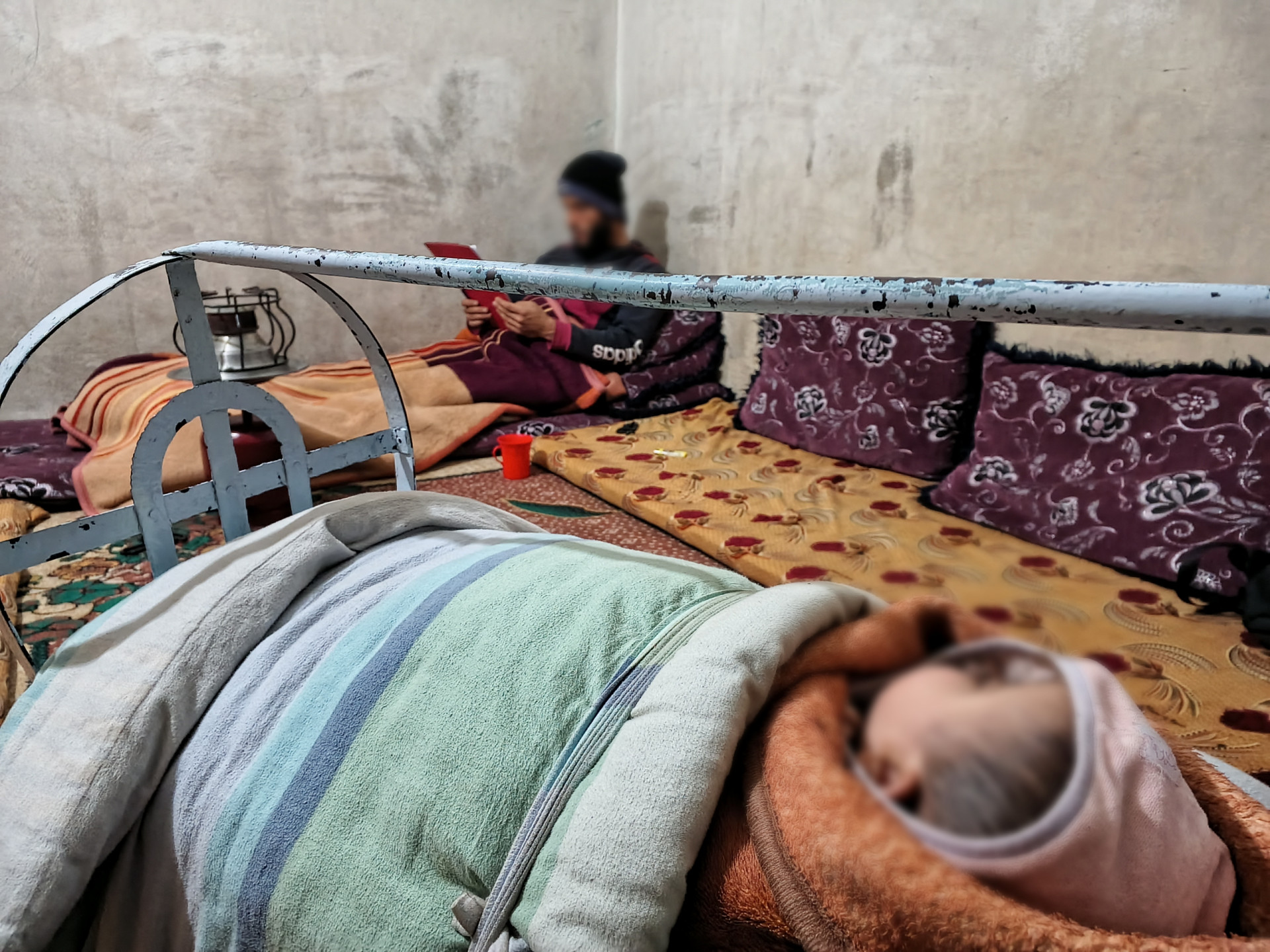 Hussein is Injured and in Need of Help.