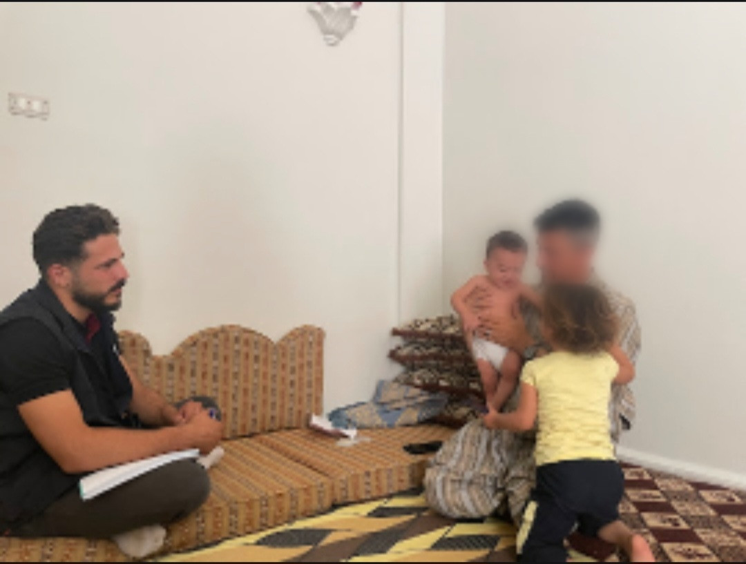 Injury and loss… sorrow hangs over Naif’s home.