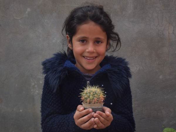 Aya is an orphan child who needs a sponsorship.
