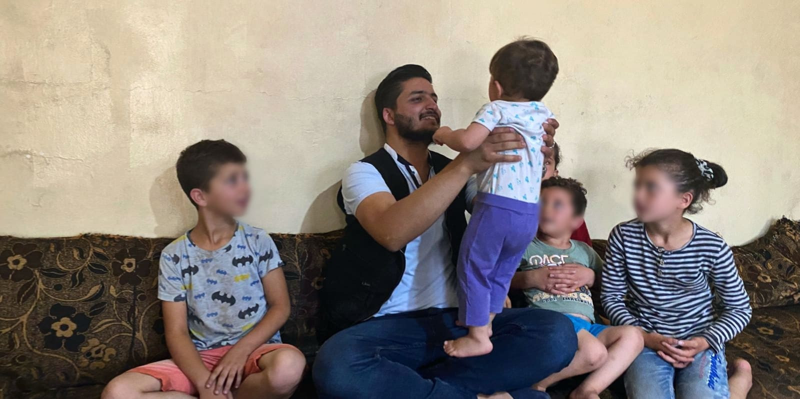 Halima and her family of twelve people lives together in miserable conditions