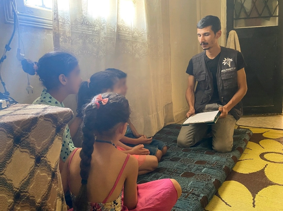 Displaced family suffers amid harsh conditions
