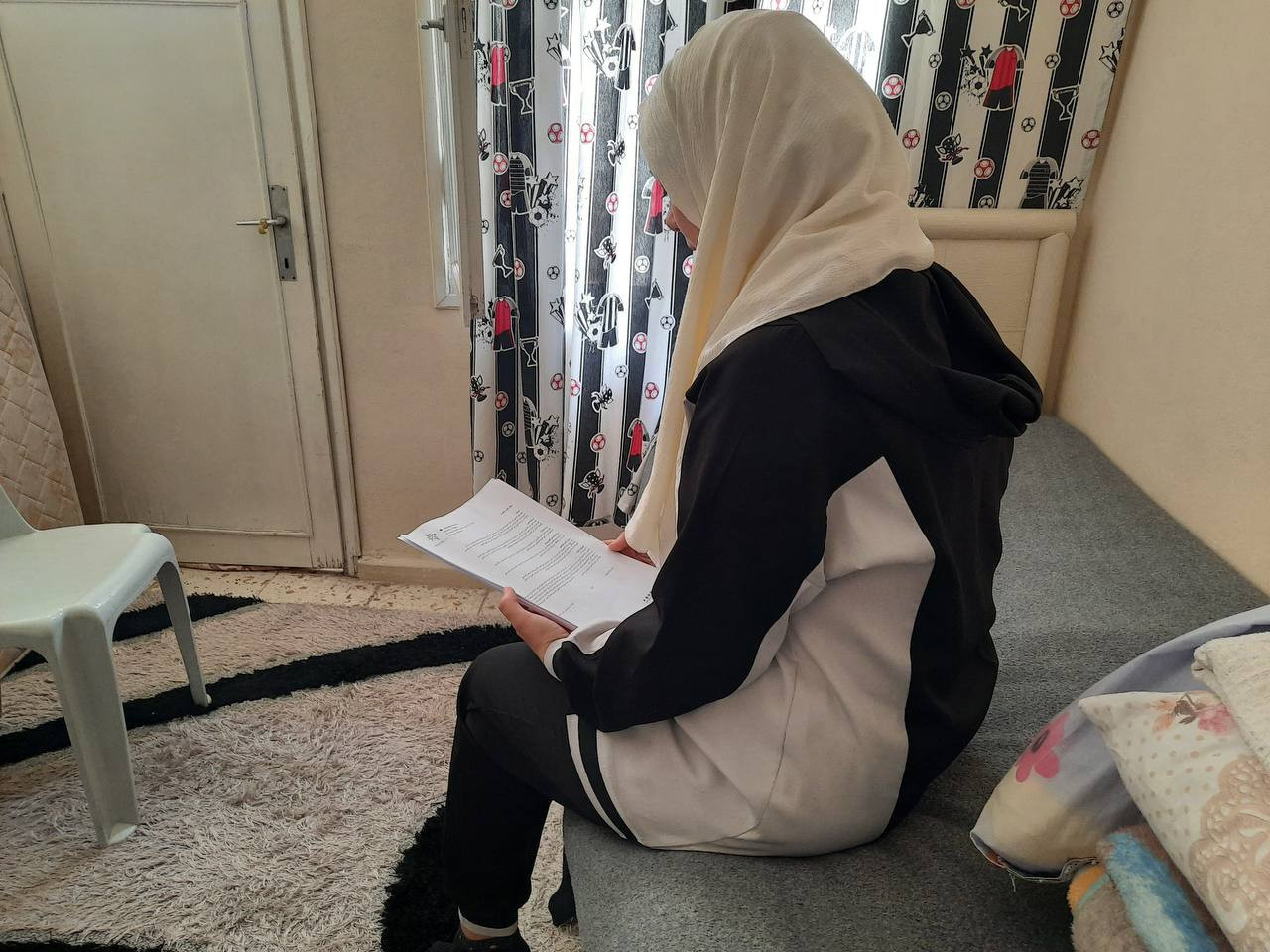 Malak has uterine cancer and needs continuous treatment and follow-ups