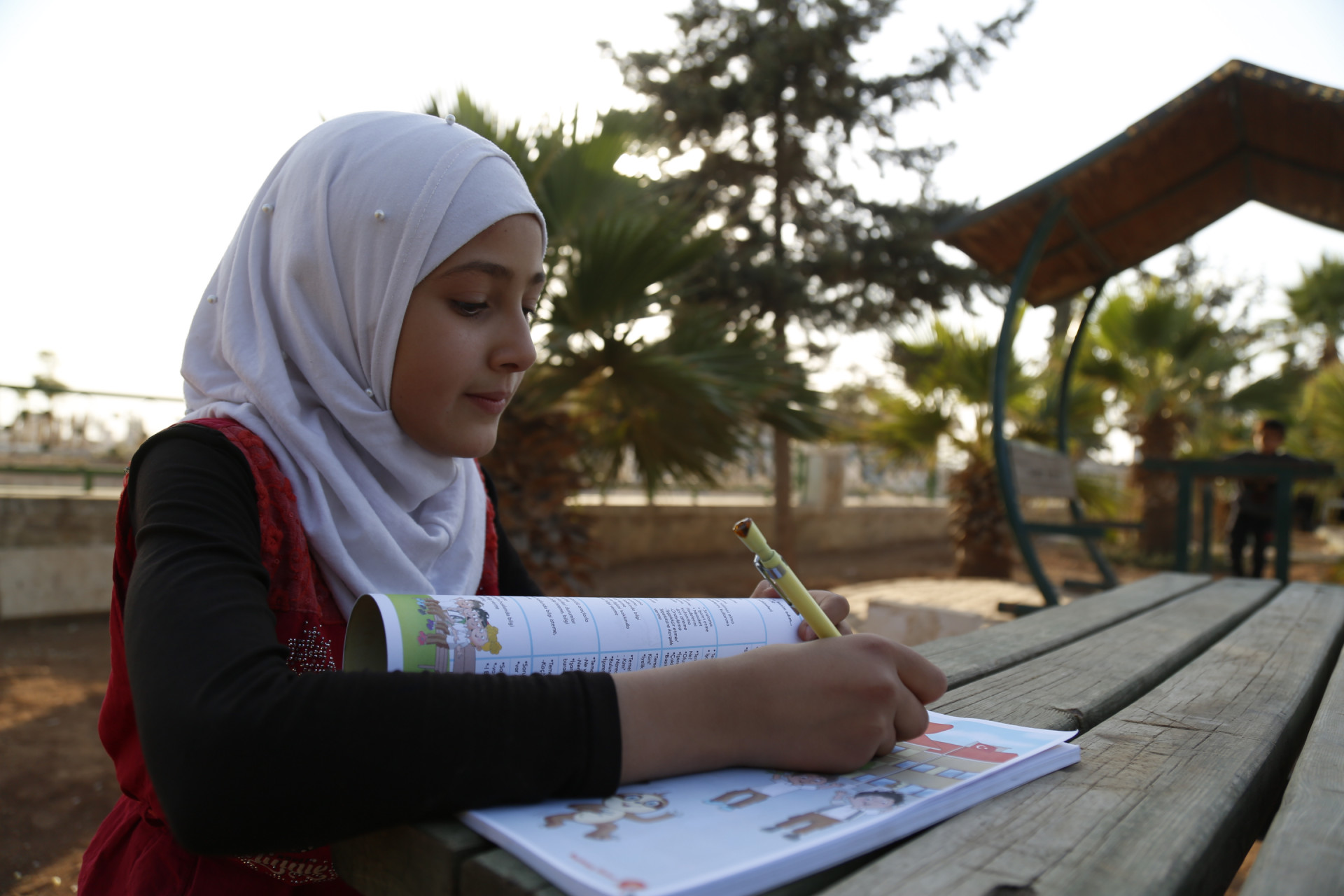 Ibtisam is an orphan girl with no sponsor