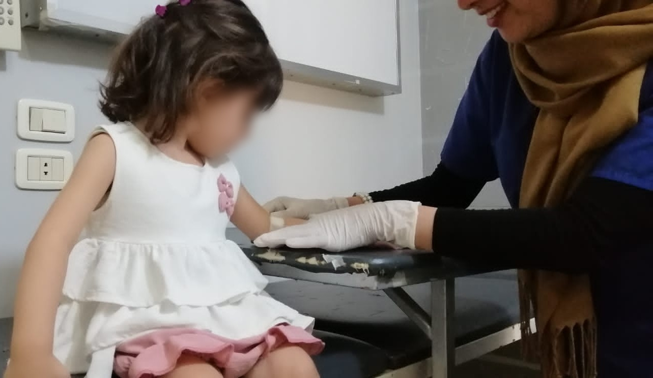 Rawan was born with congenital hip dislocation