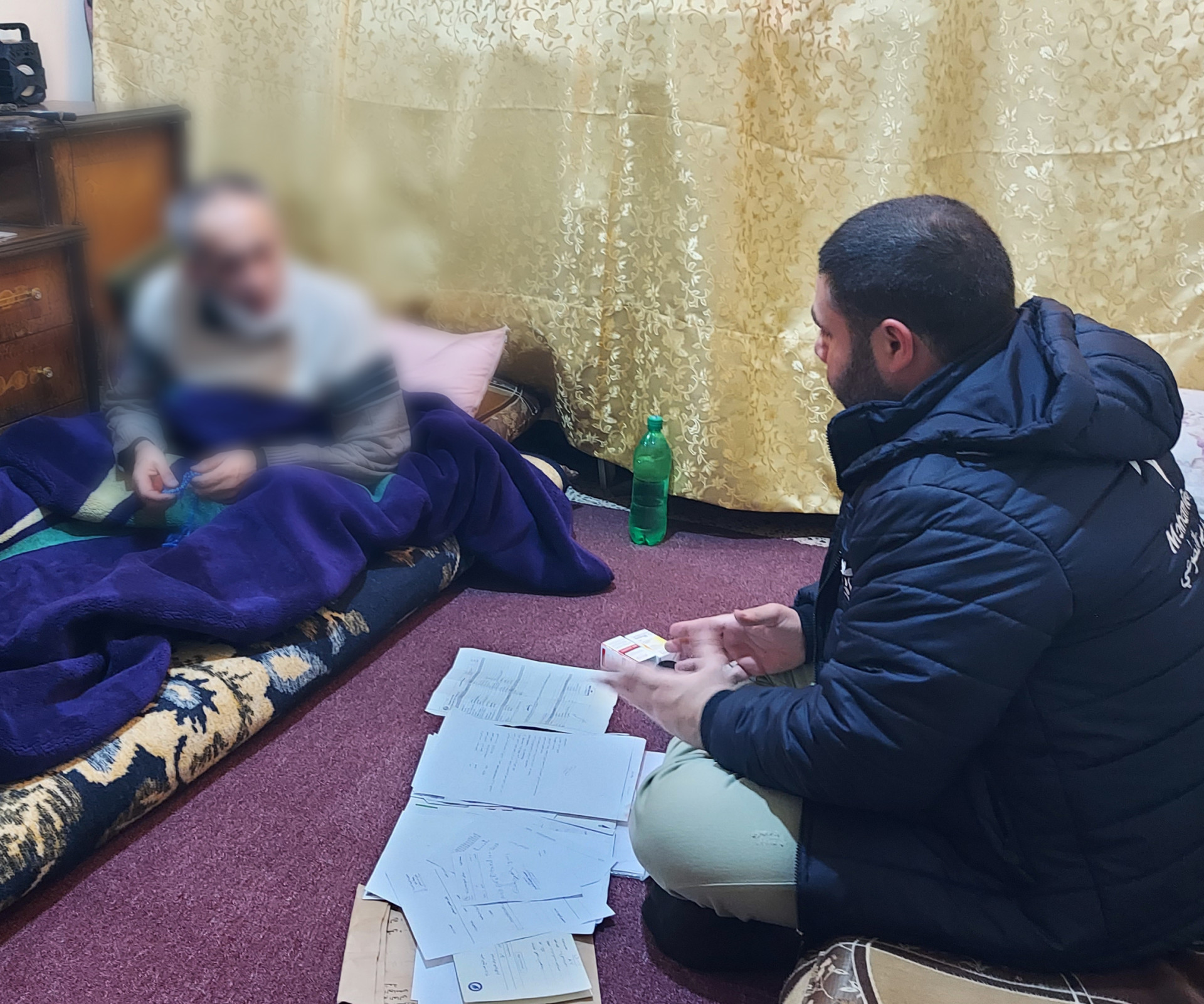 المرض العُضال يسلب راحته!