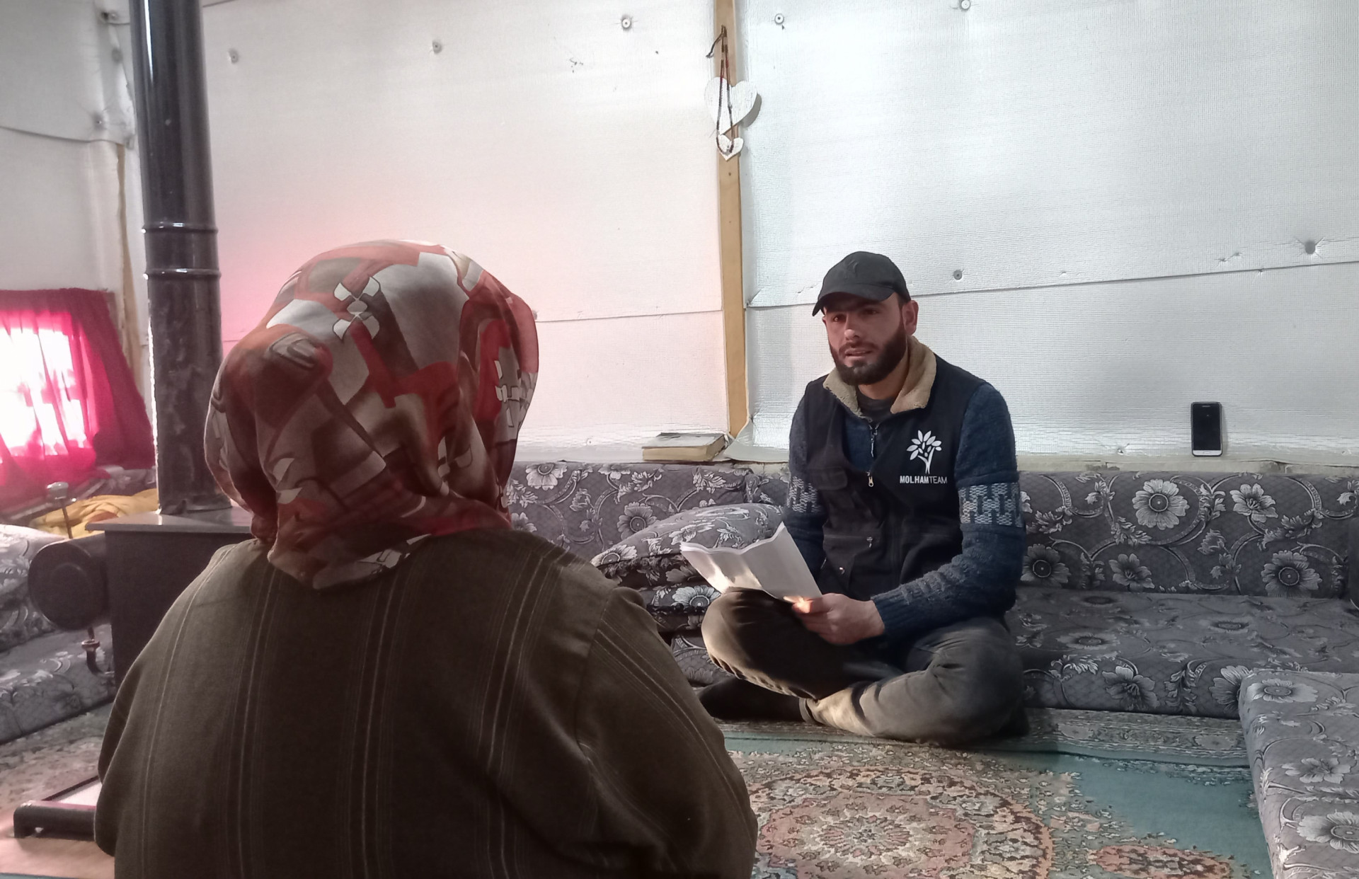 The only breadwinner for her elderly husband and daughters. Your donation will secure their needs!