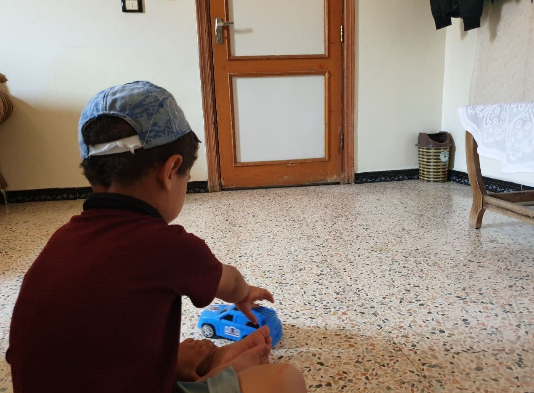 Mohammed, an orphan from rural Aleppo