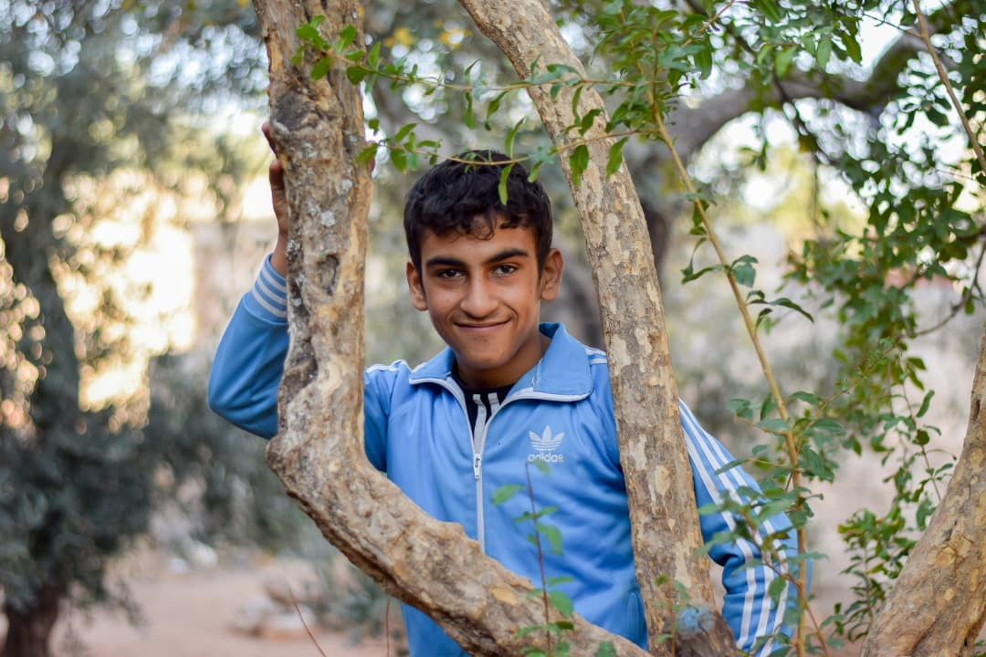 Youssef, an orphan from Aleppo