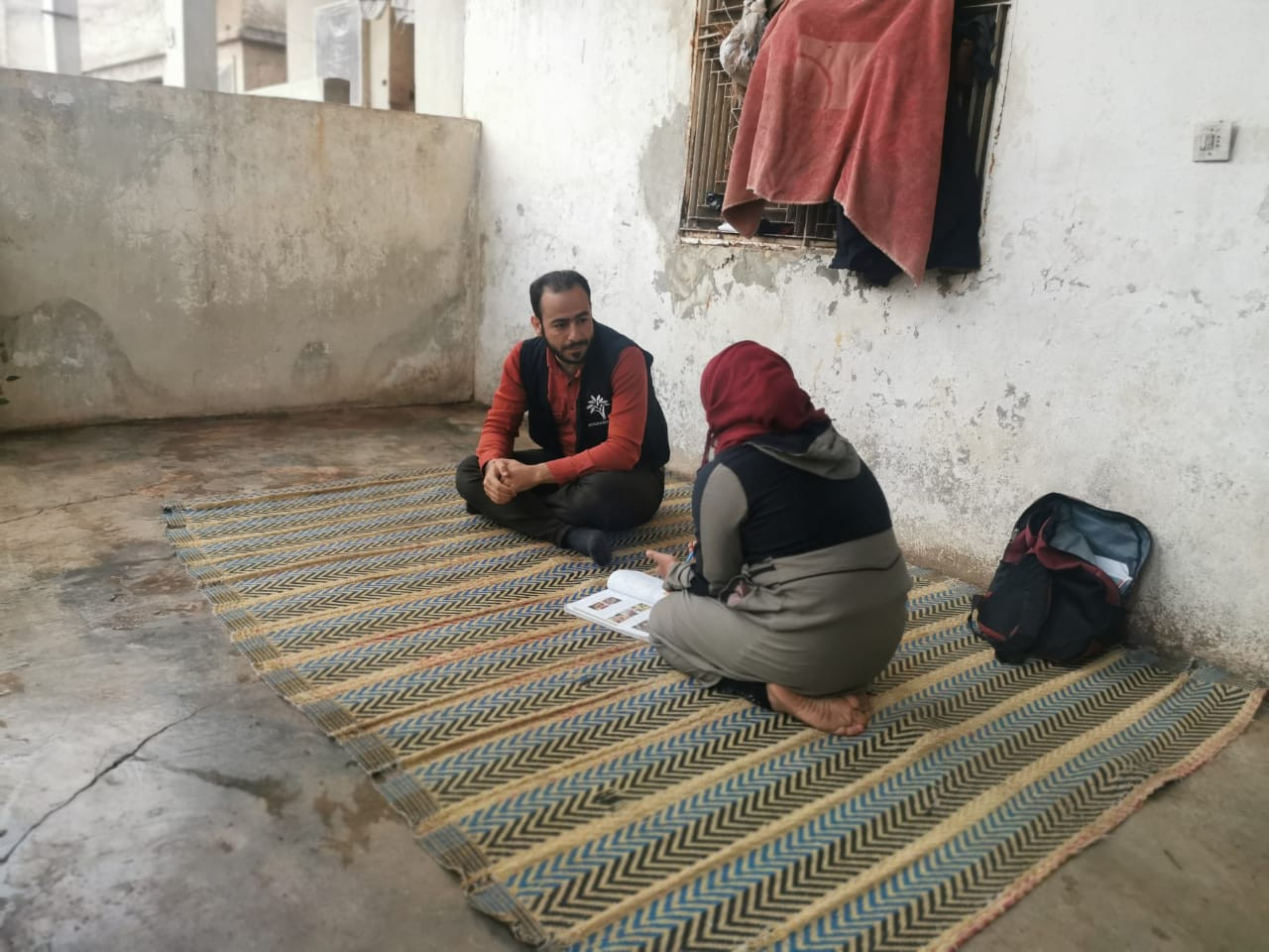 A displaced family needs support