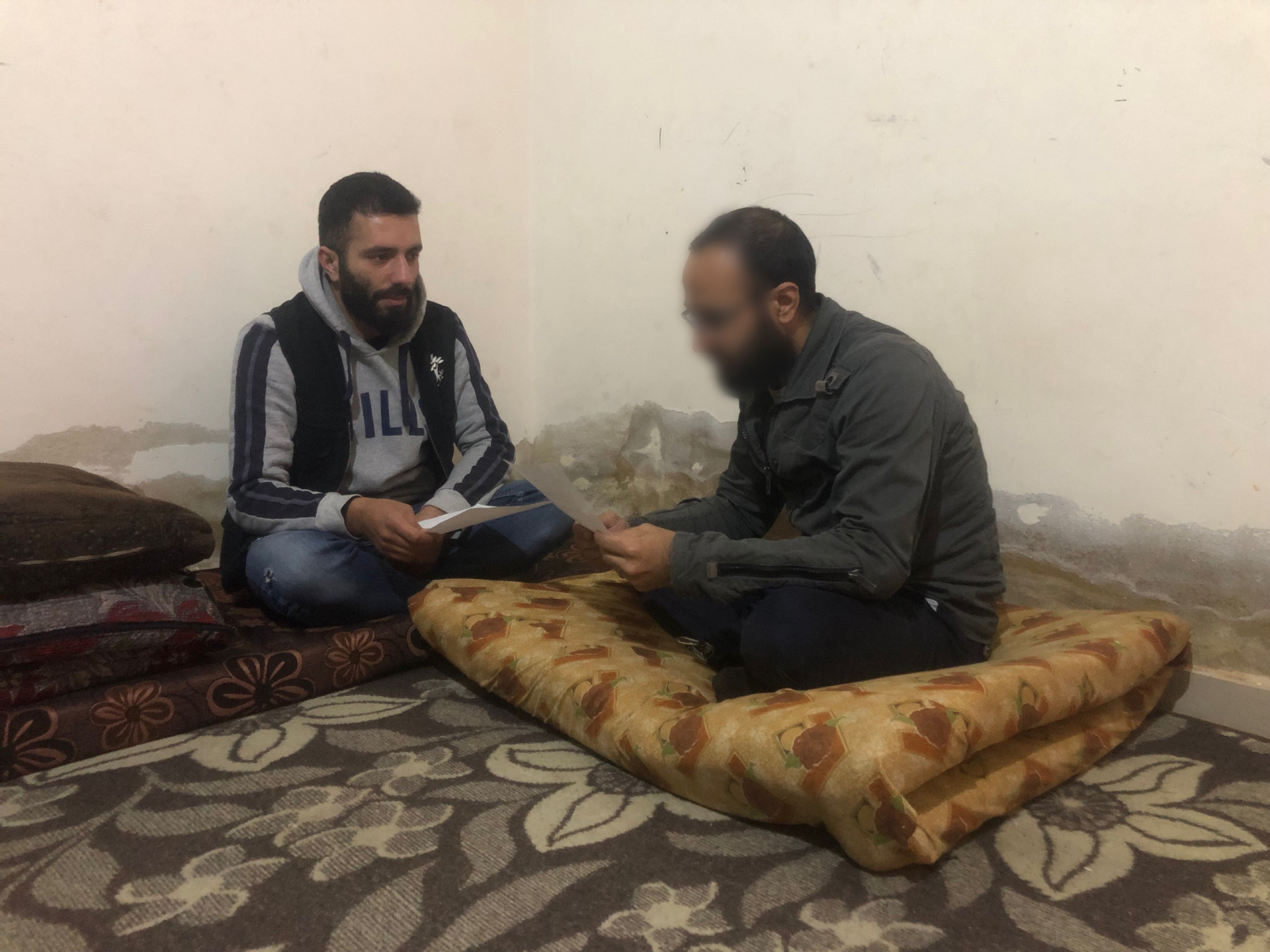 Bilal fights poverty and lack of resources with an income.