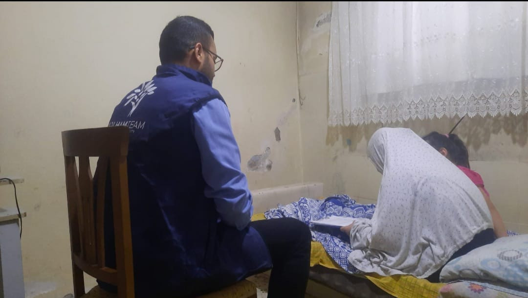 Sawsan suffers from hemiplegia and liver issues, and she needs assistance with medicine and living expenses.