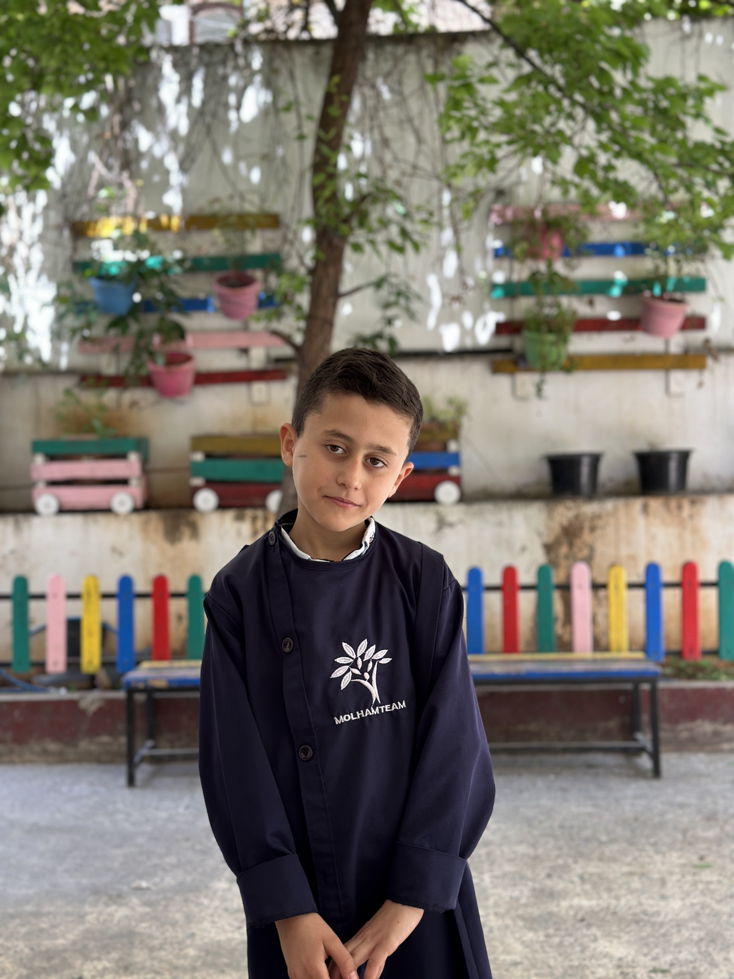 Imad is an orphan child in need of a sponsorship.