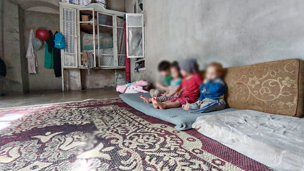 Mahmoud and his family live in dire conditions