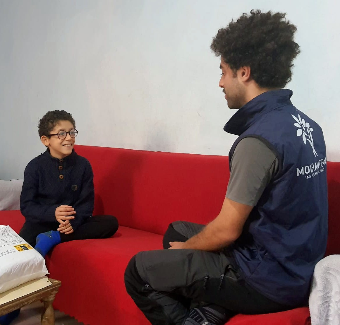 Yehia's pains deprive him of his childhood, and he needs medical care