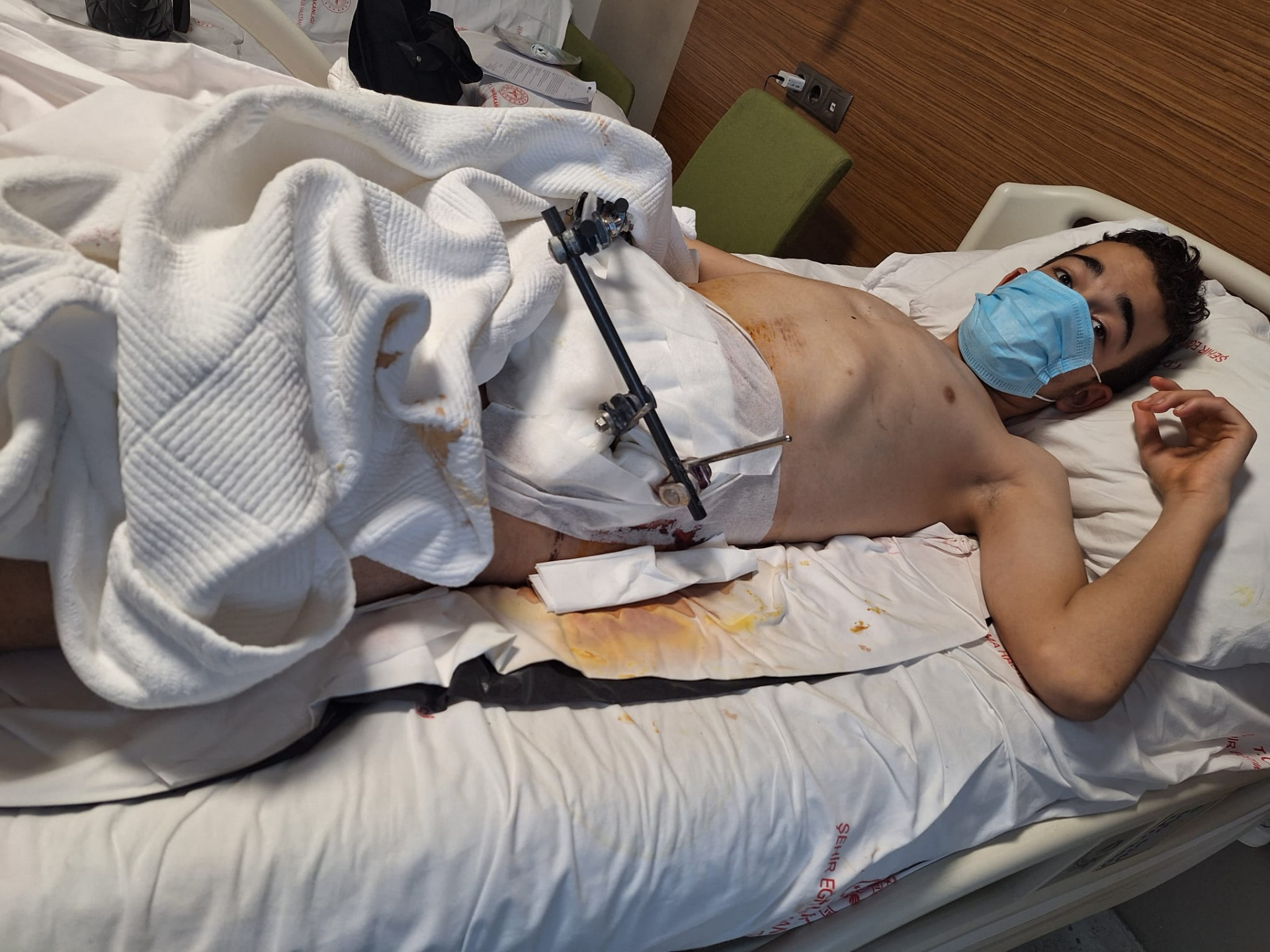 He was in an accident and needs your help!