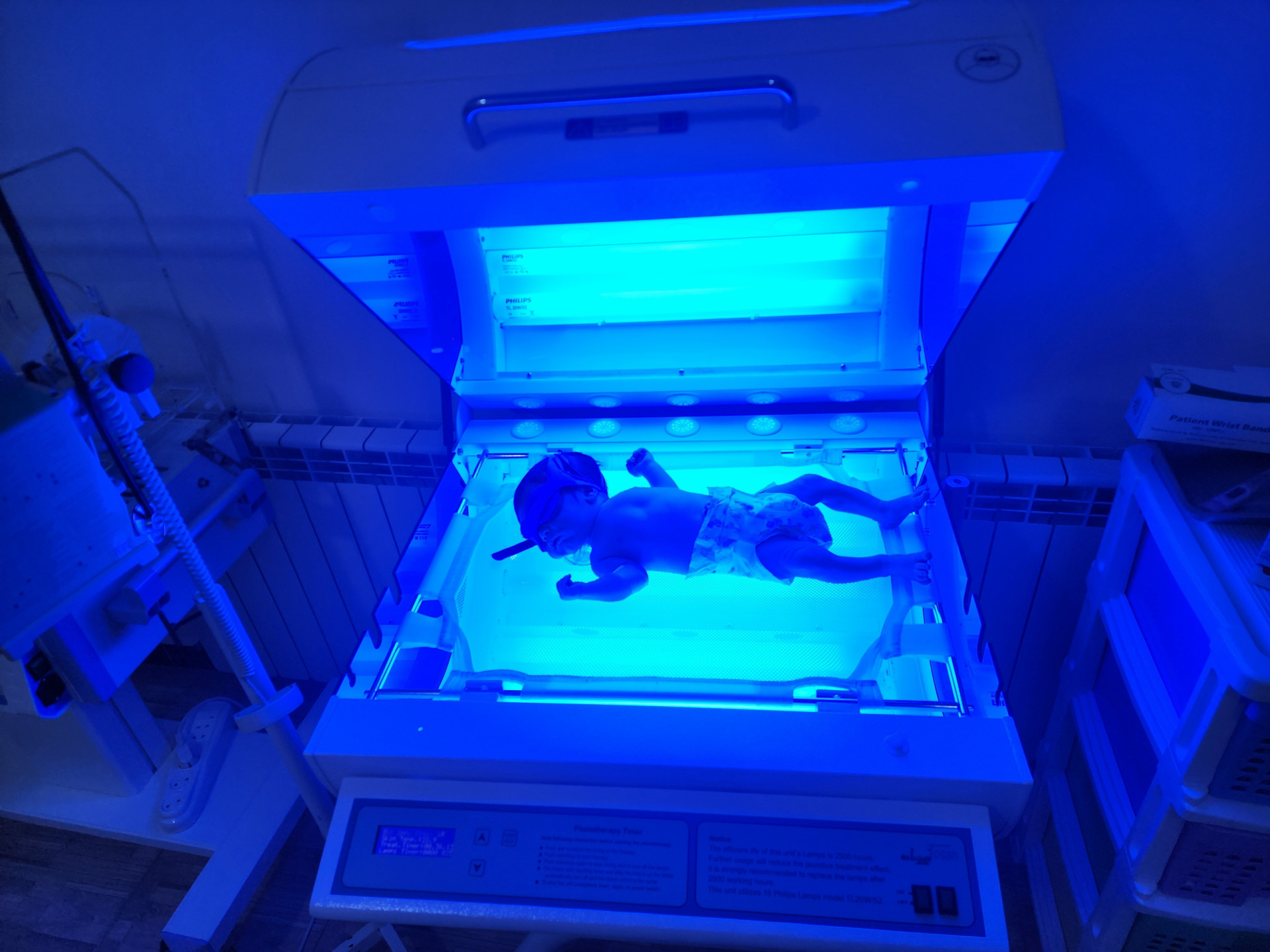 Baby Osayd is in urgent need of an incubator