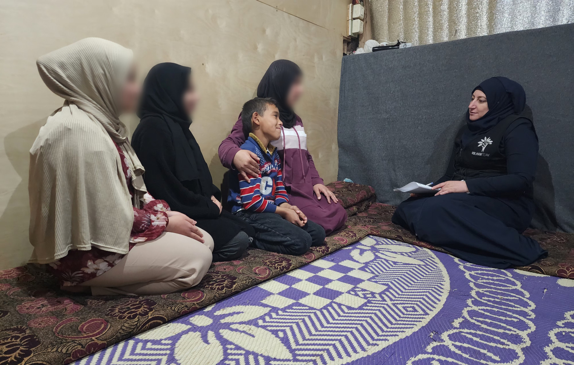 Help Nasreen in Supporting and Raising Her Children