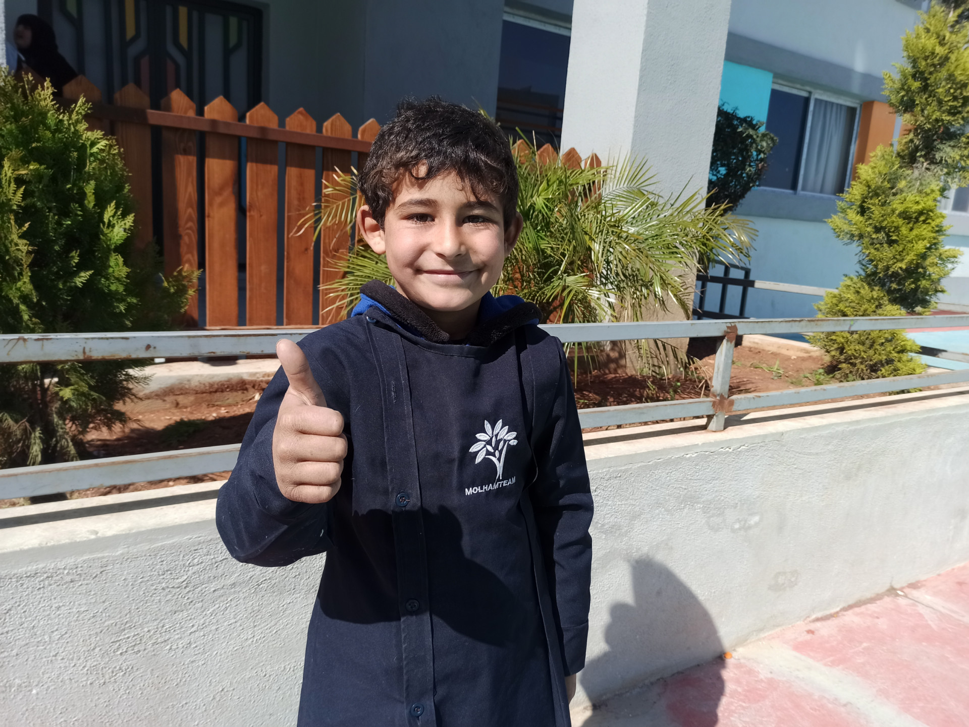 Waleed, an orphaned child who needs a sponsorship