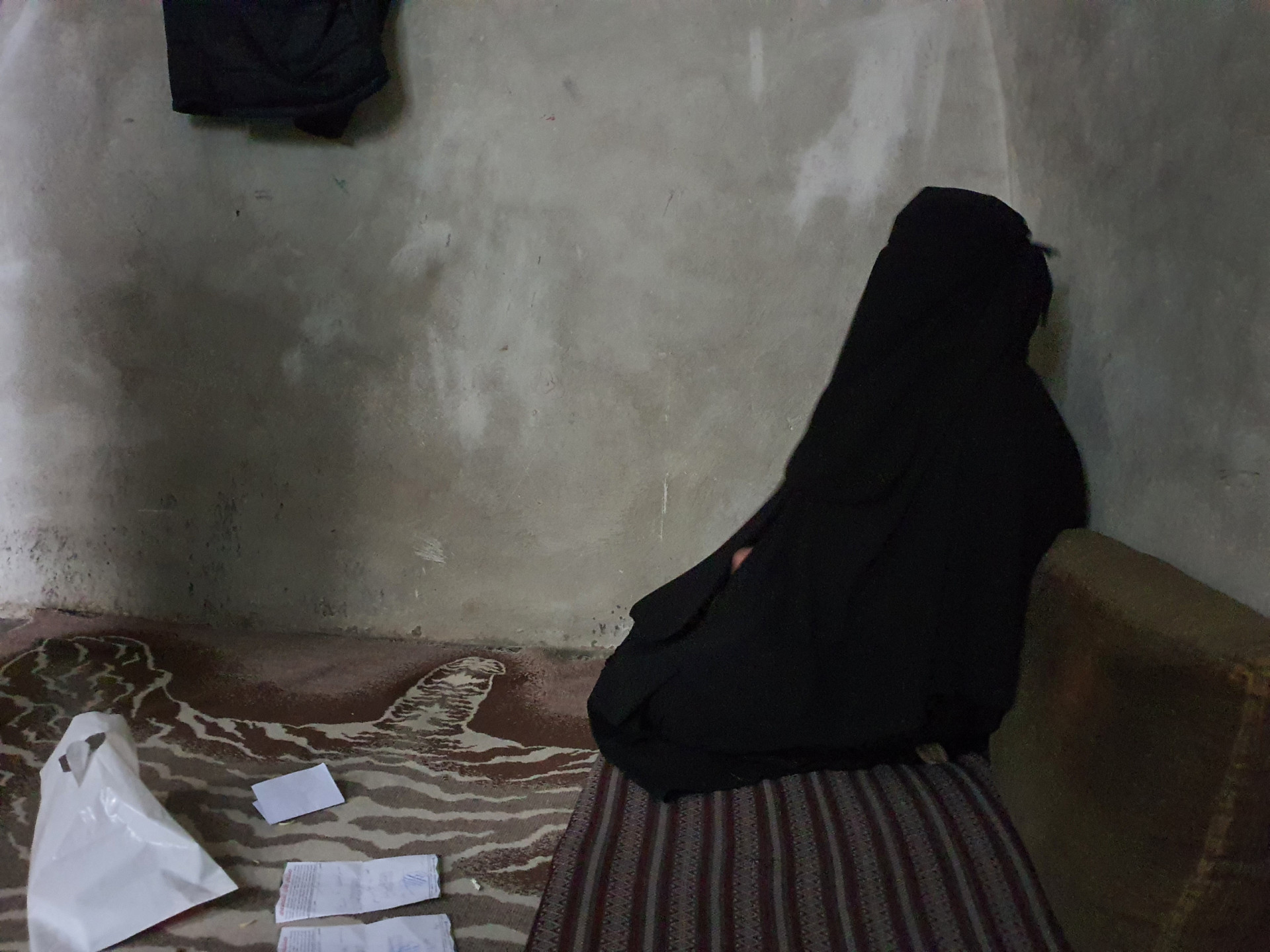 Manar became a blind due to an injury