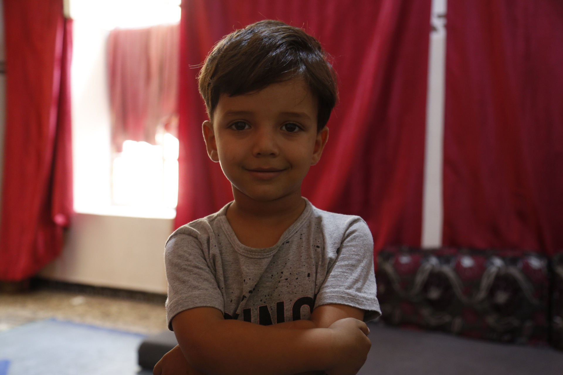 Mahmoud is an orphan from Aleppo